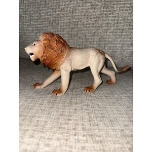 Vintage Imperial Toys 1985 Roaring Lion Figurine Plastic‎ Vinyl Large 11" Long